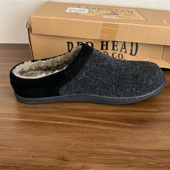 Redhead Felt Clog Gray/Black Men’s NWB - SZ: 10M - Picture 8 of 10